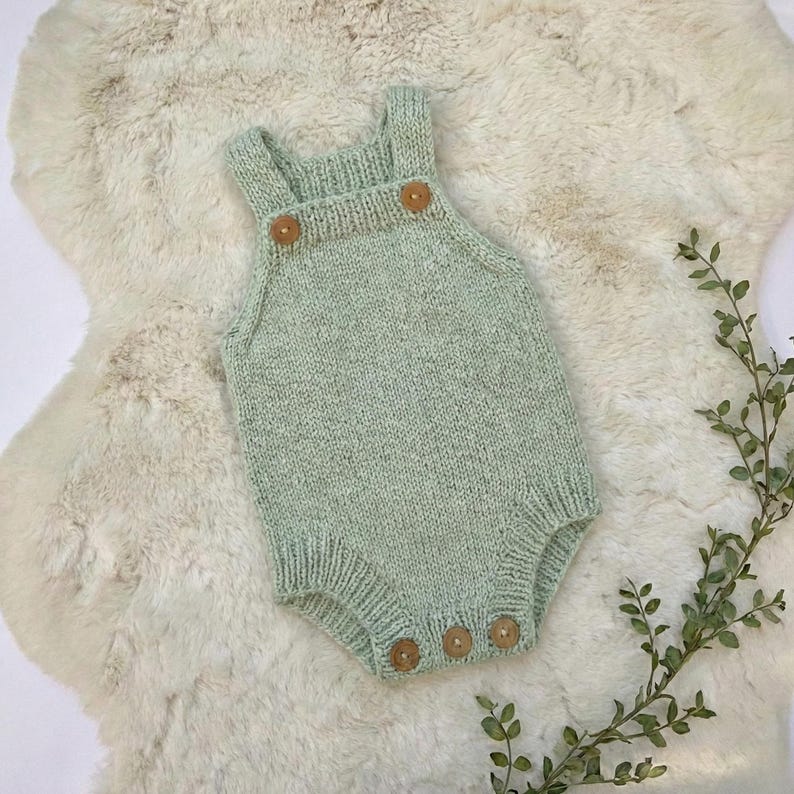 Handmade Knitting Baby Set – Cardigan Romper Hat & Booties | Newborn Baby Shower Gift Outfit